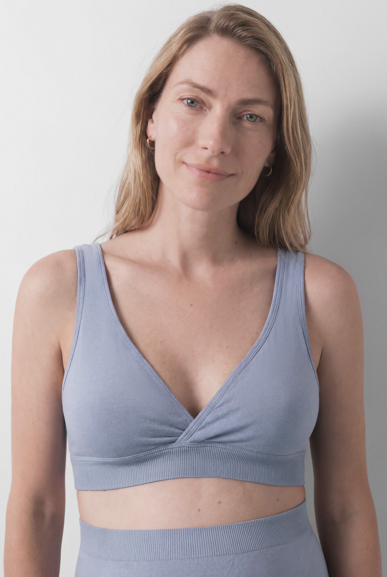 Women'secret Soutien maternity halter cruzado azul FANTASTIC