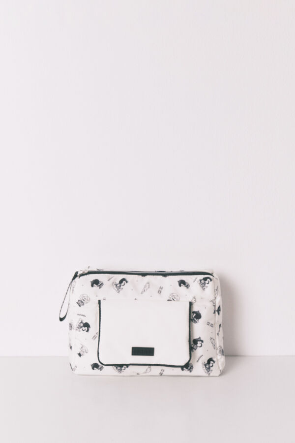 Women'secret Beli najlonski veliki neseser Mafalda Bež