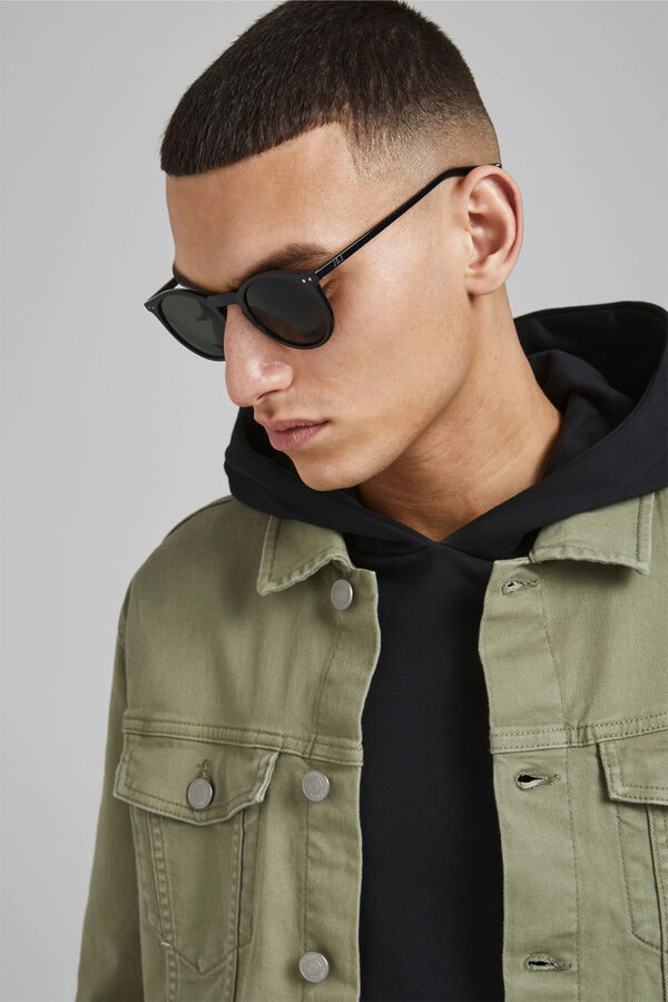 Jack & Jones Gafas de sol redondas negro