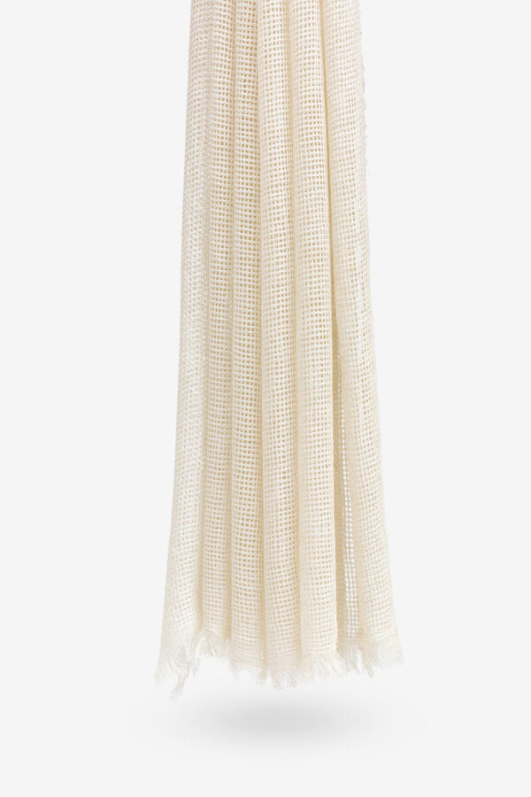 Vilanova Pa&ntilde;uelo Rectangular con Aberturas rojo