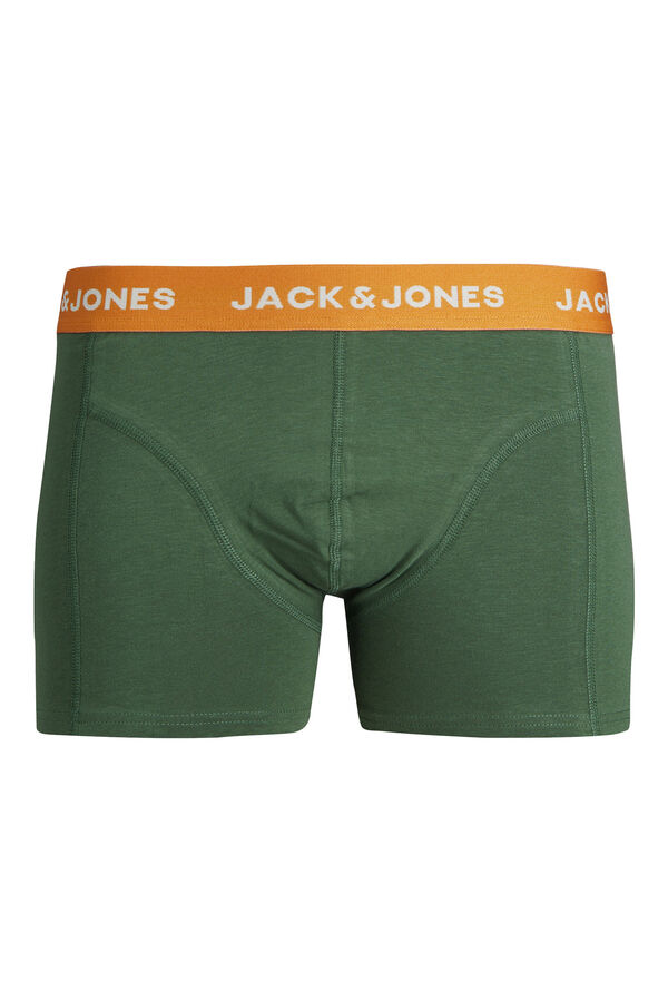 Jack & Jones Pack 3 boxers algod&oacute;n verde