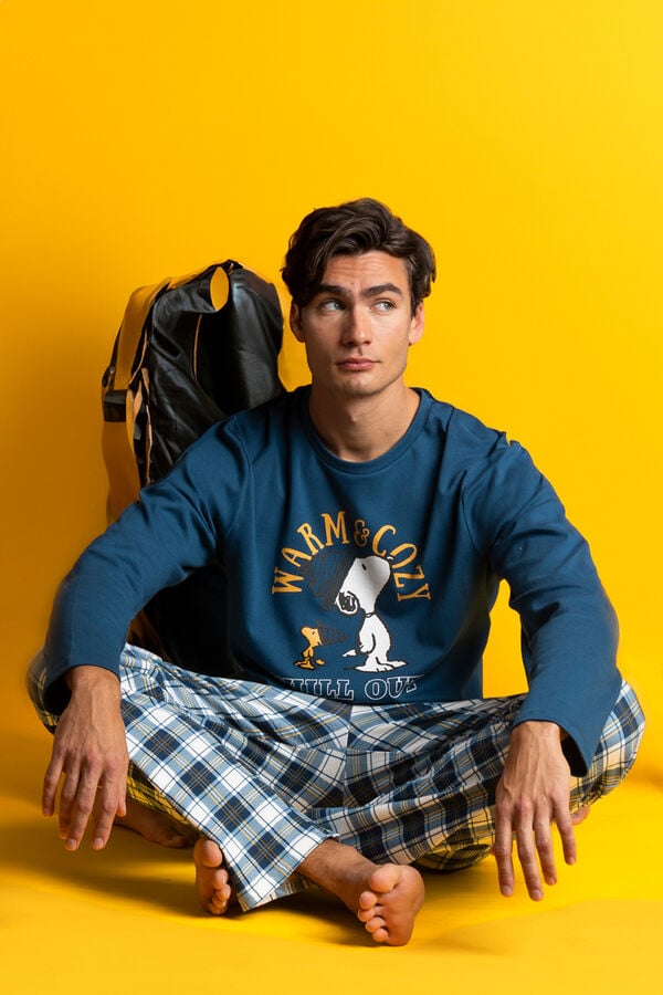 Pijama Hombre Invierno Pijama Sonic The Hedgehog Algodón 100