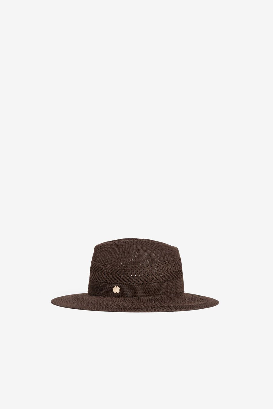 Sombrero panamá rayas trenzadas