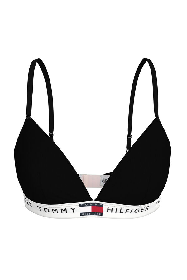 Tommy Jeans Suti&atilde; esportivo sem aro preto