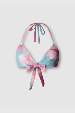 Pepe Jeans Top bikini triangular print floral