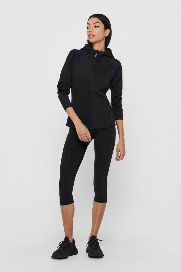 Only Play Sweatshirt with hood black