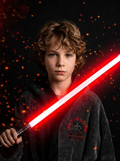 Admas Robe midi quentinha Disney Star Wars para menino