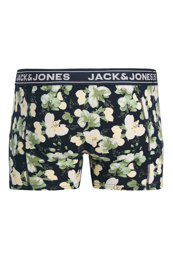 Jack & Jones Pack 3 boxers estampados negro
