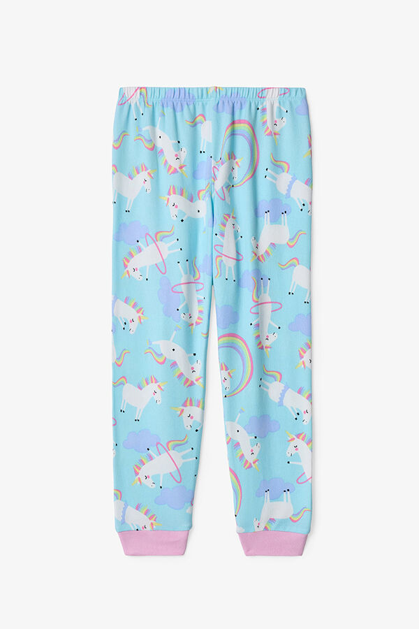 Penti Girls Unicorn Patterned Pajama Set blue