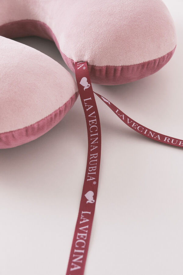 Women'secret Ružičasti putni jastuk za kragna Roze