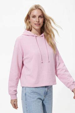 Pieces Sweatshirt b&aacute;sica com capuz