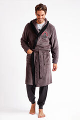 Admas Star Wars Men's Bathrobe grey