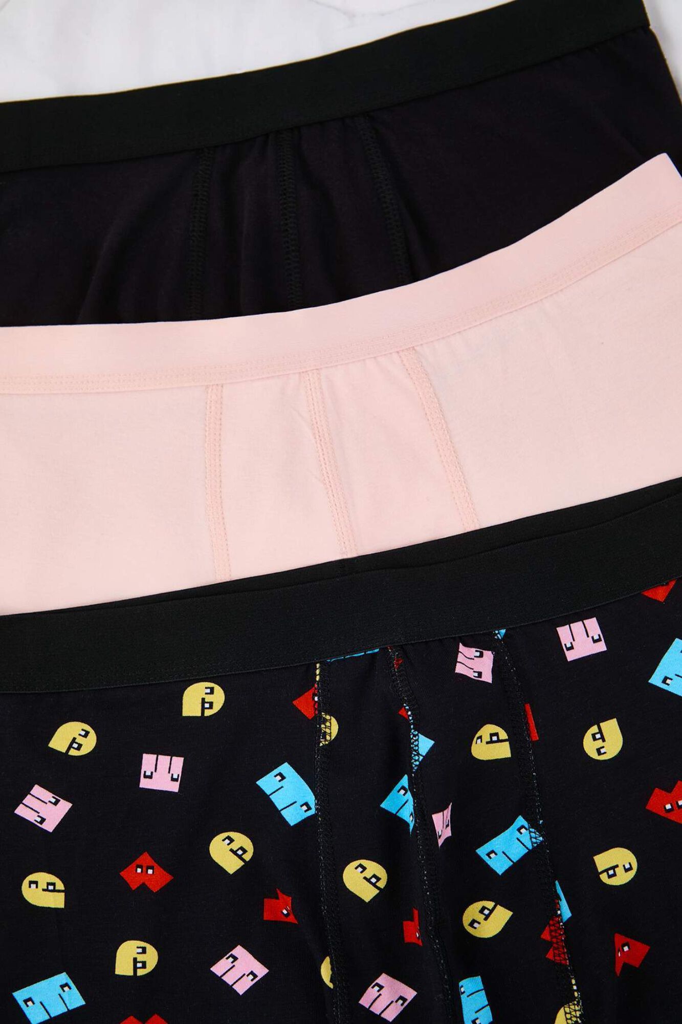 Trendyol Pack 3 boxers lisos de algod&oacute;n