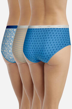 DIM Pack de 3 culottes estampadas