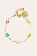 Singularu Daisy May Acero Gold Bracelet printed