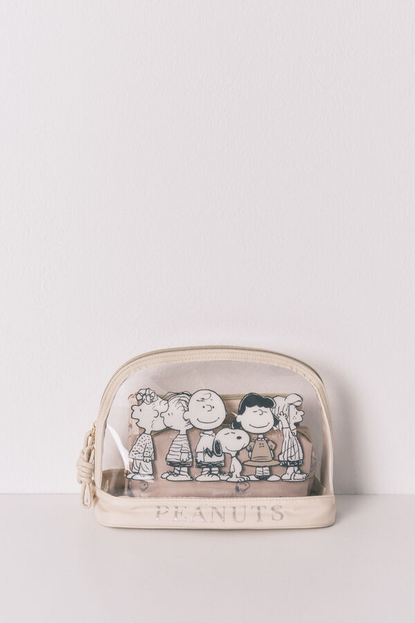 Women'secret Pack 3 neceseres estampado Snoopy nude