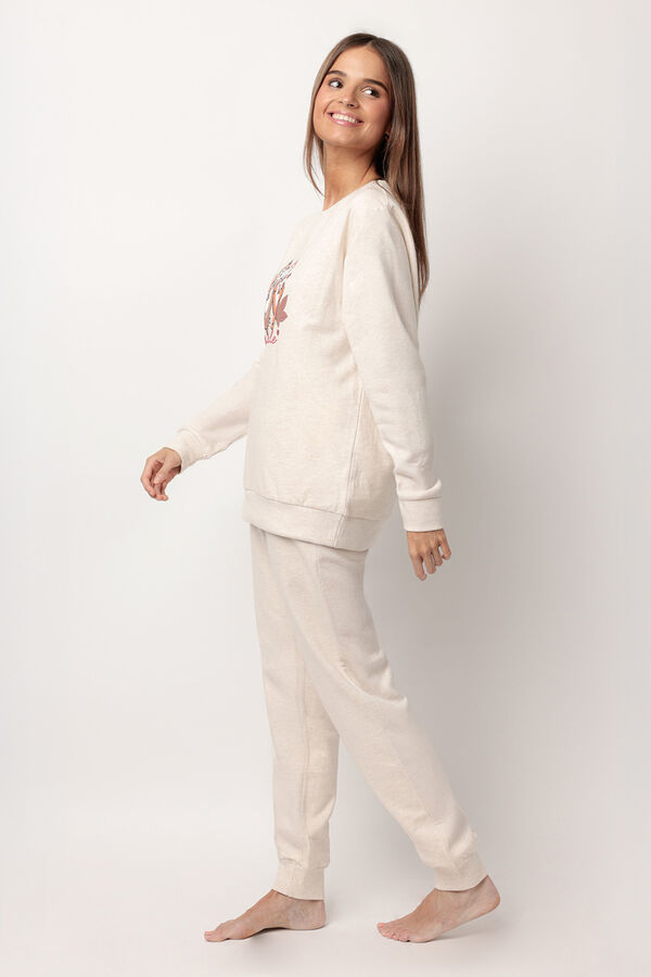 Admas Chip N Dale Plush Pyjamas C brown