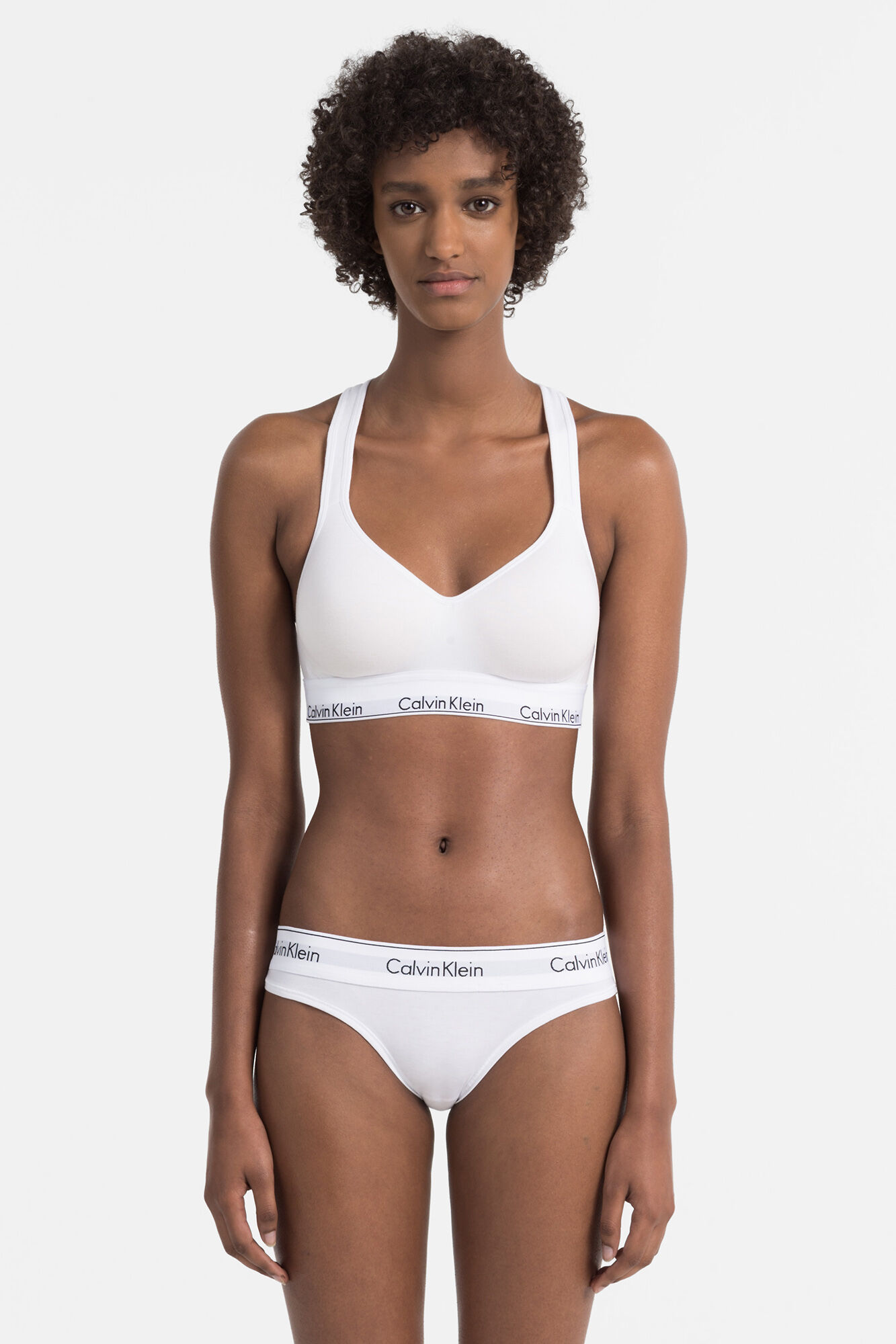 Calvin Klein Tanga cinturilla el&aacute;stica Modern Cotton