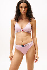 Tommy Jeans Triangle bra  Roze