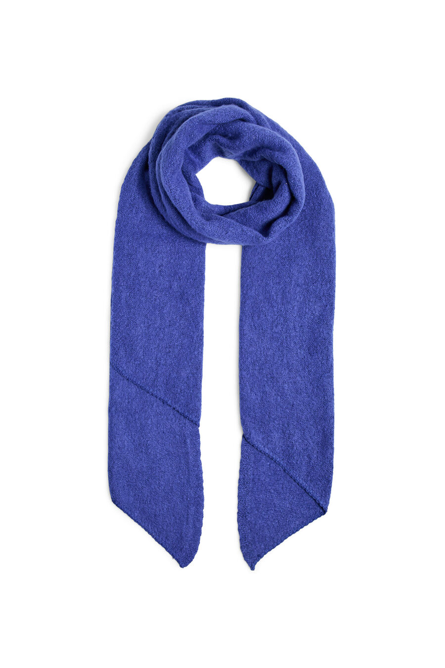 Bufanda larga asimétrica