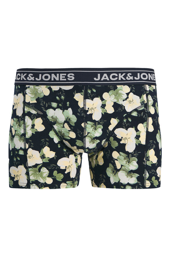 Jack & Jones Pack 3 boxers estampados negro