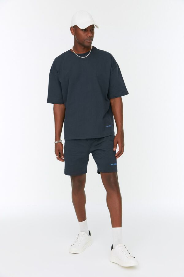 Trendyol Conjunto de chandal liso azul