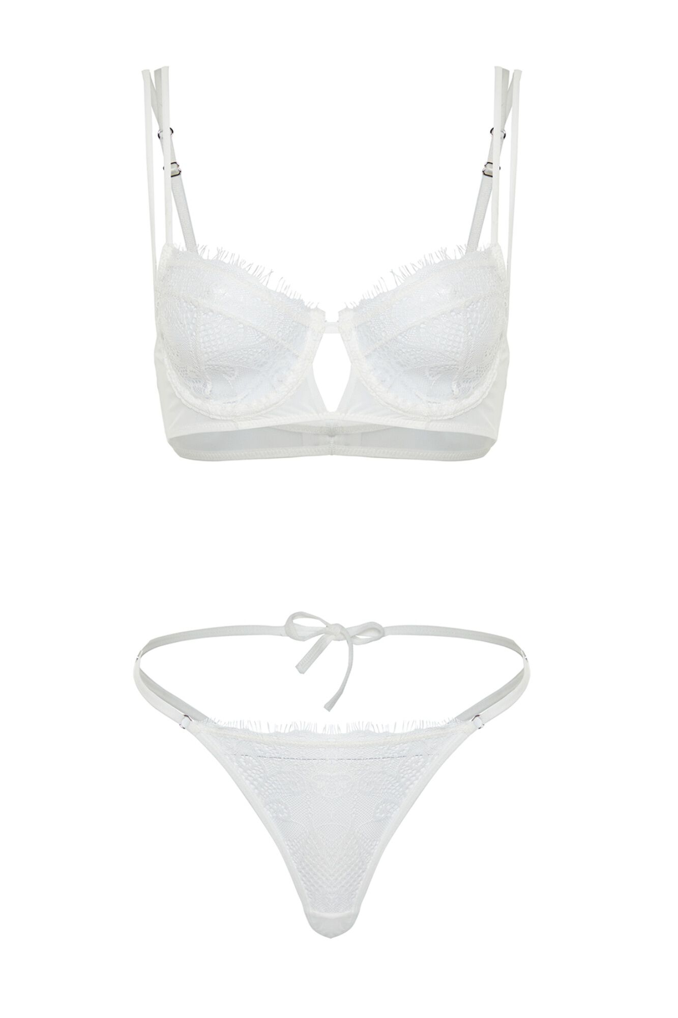 Trendyol Conjunto de lenceria encaje y  ribetes