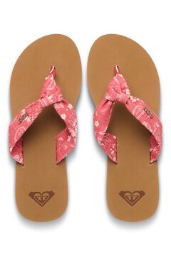 Roxy Paia - Sandalias para mujer rojo