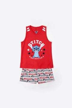 Admas Pijama corto Stitch university