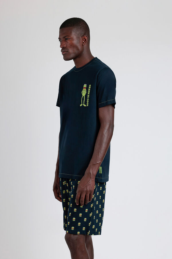 Admas Pijama corto Rana Gustavo Disney azul