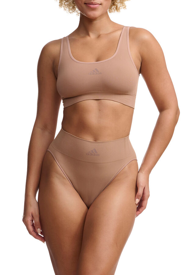 Adidas Cuecas micro el&aacute;sticas sem costura ativas cru