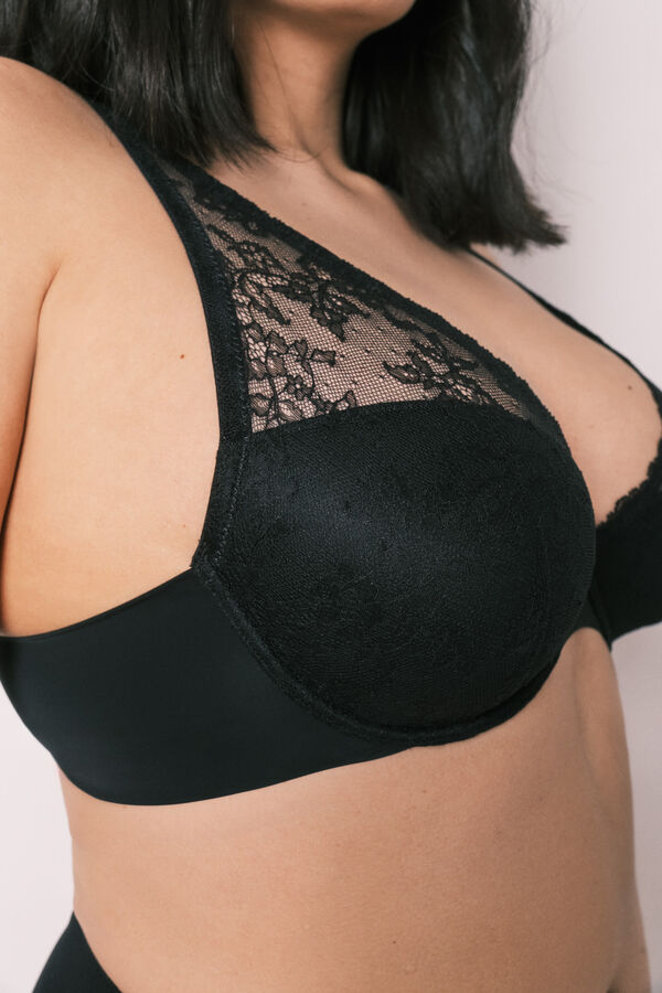 Women'secret Soutien halter em renda preto INTUITIVE preto
