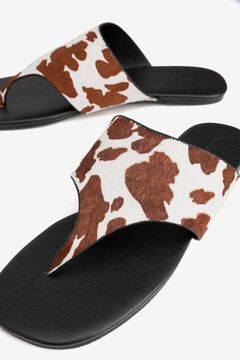 Vilanova Sandalias estampado animal