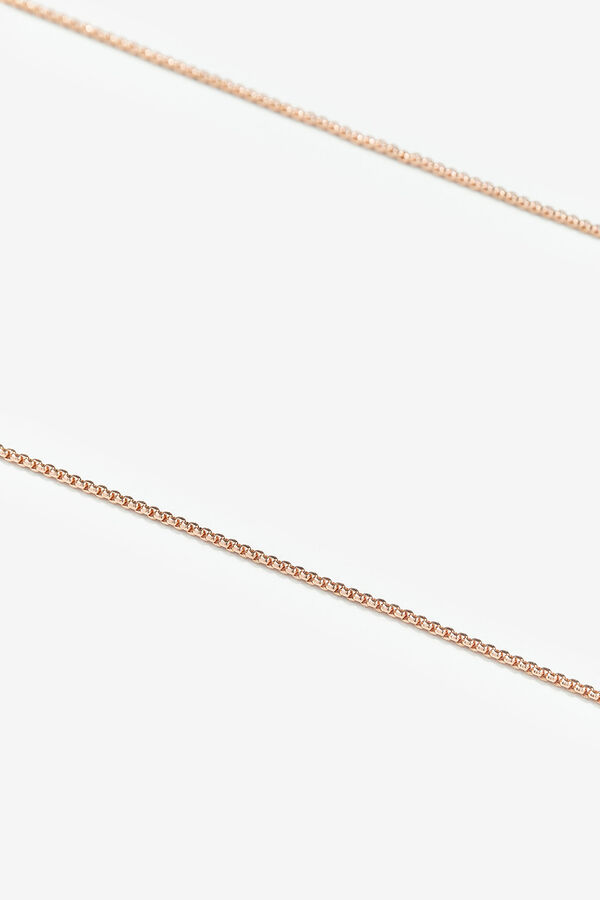 Vilanova Rose gold glasses chain pink