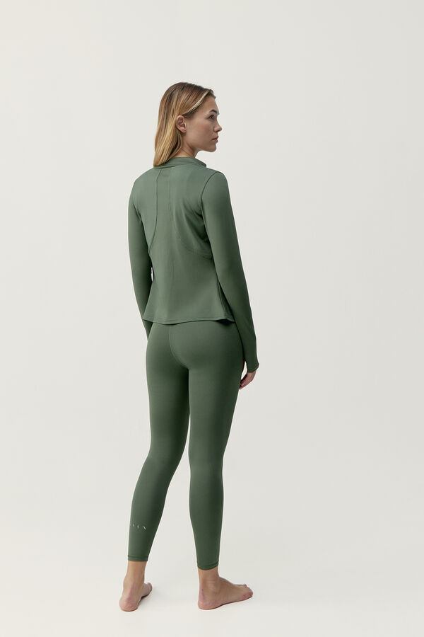 Born Living Yoga Jacket Ivet Jade Grey beige