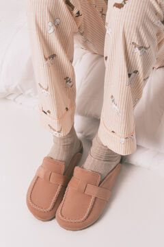 Women'secret Roze antilop bio sandale