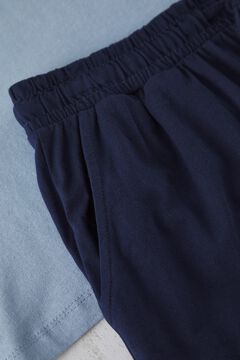 Trendyol Conjunto de pijama curto liso