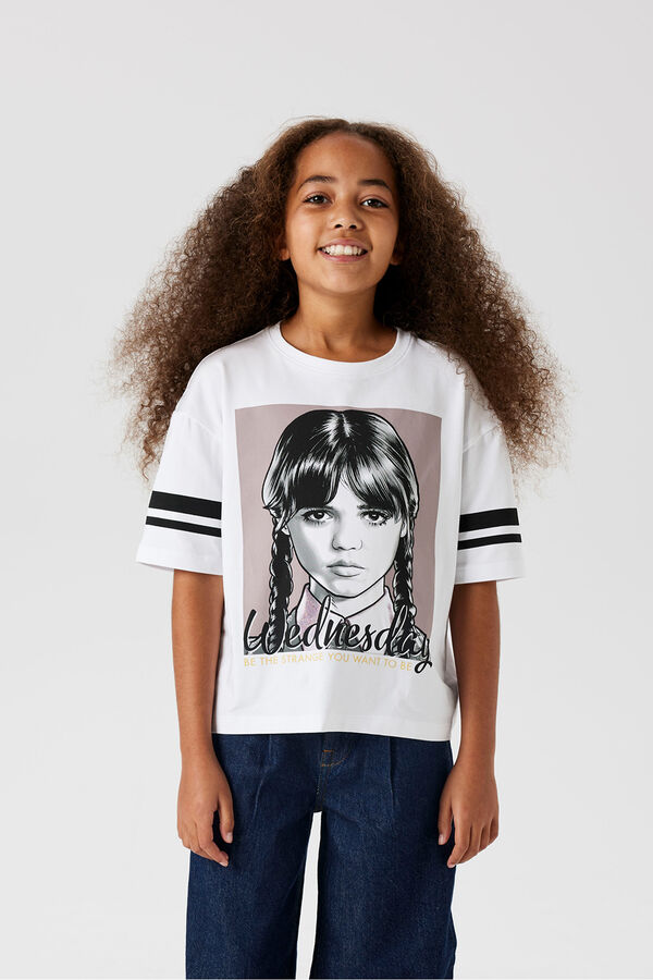 Name it Girl's Wednesday T-shirt white