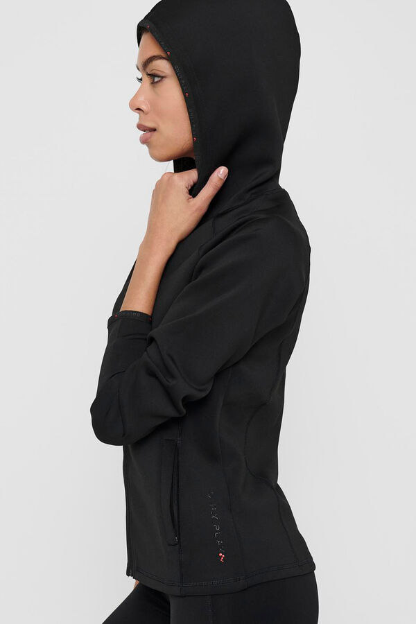 Only Play Sweatshirt with hood black