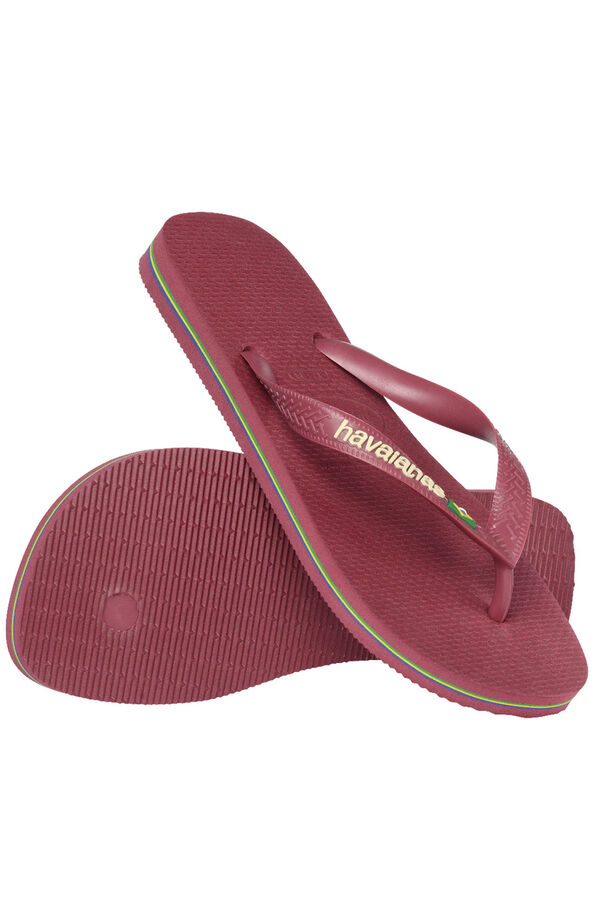 Havaianas Hav. sandals Brazil Garnet Logo printed