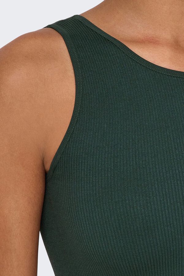 Only Play Seamless crop top bleu