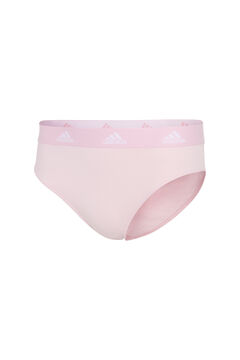 Adidas Calcinha de algod&atilde;o conforto ativo rosa