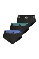 Adidas Pack de 3 calzoncillos de algod&oacute;n Active Flex estampado