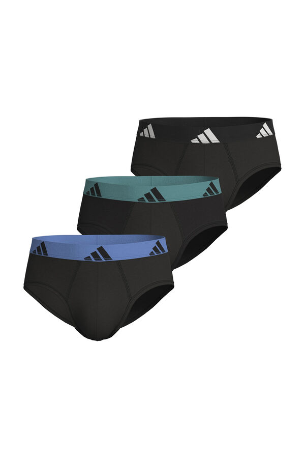 Adidas Pack de 3 calzoncillos de algod&oacute;n Active Flex estampado