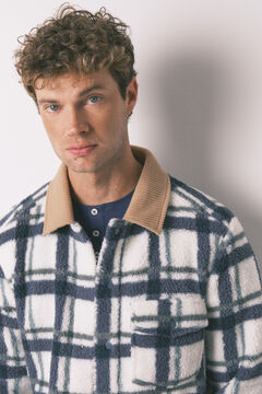 Women'secret Mu&scaron;ki kratki kućni ogrtač od imitacije ovčije koža 