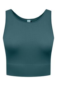 Only Play Top crop desportivo sem costura