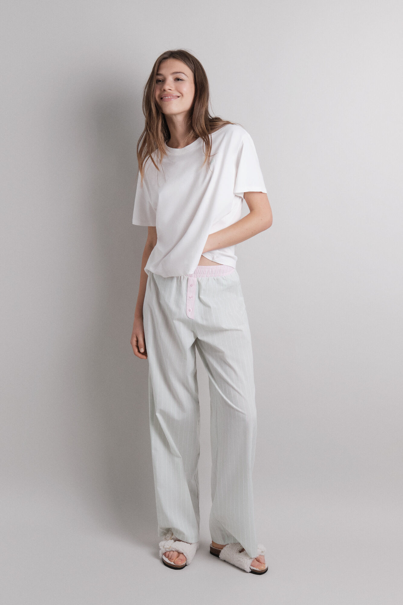 HI&BYE Pidžama u ružičastoj boji