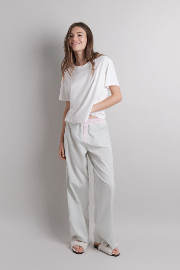 HI&BYE Pidžama u ružičastoj boji Bež