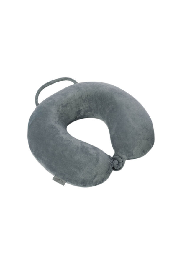 Totto Almohada viaje Memory Foam gris