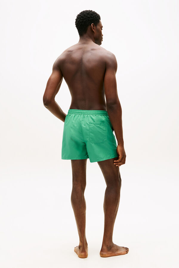 Tommy Hilfiger Ba&ntilde;ador hombre con bandera bordada verde